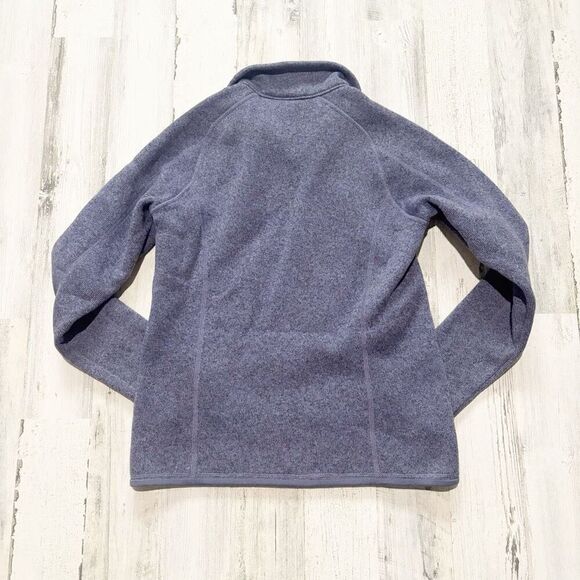 Patagonia Better Sweater Quarter-Zip Pullover Women's Purple Sz S - Picture 3 of 4